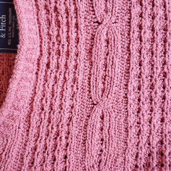 Abercrombie Pink Knit Sweater - Picture 3 of 4
